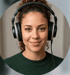 Foto do depoimento de Mariana Costa